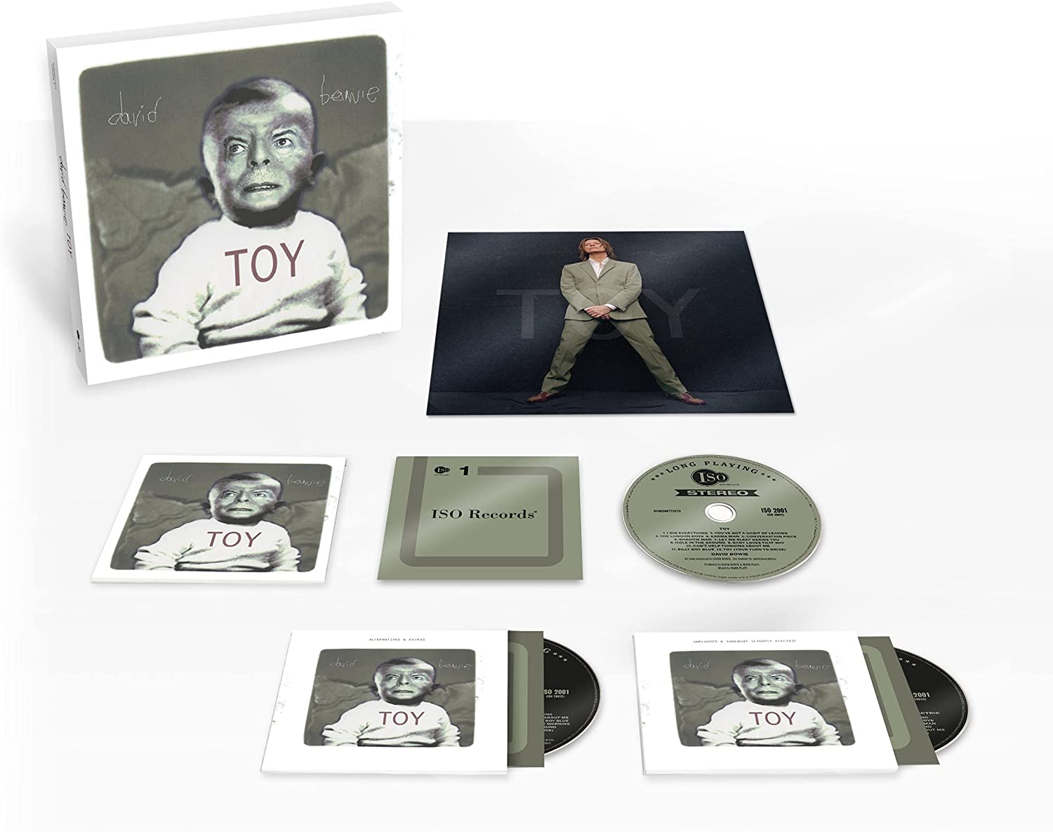 DAVID BOWIE - TOY(Box) [Limited Edition Six 10" Box Set]